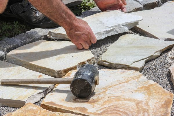 Cost of Stone Sidewalk Installation in Poulsbo