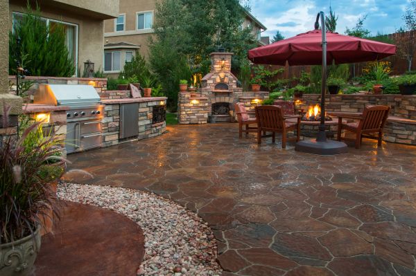 Stone Patio Construction in Poulsbo