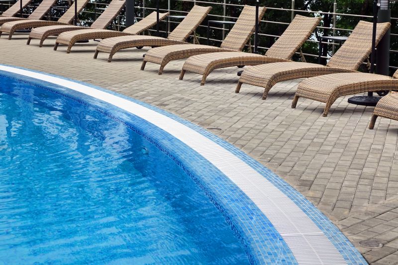 Poolside Hardscaping